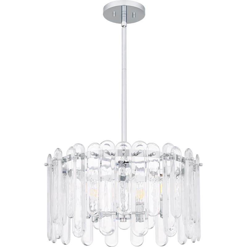 Stiles 5-Light Polished Chrome Pendant Light