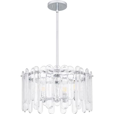 Stiles 5-Light Polished Chrome Pendant Light