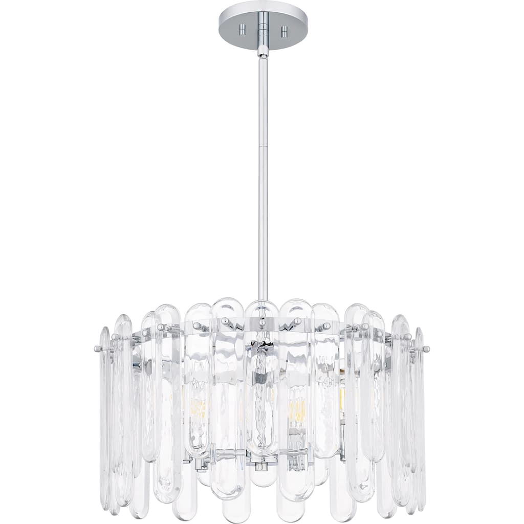 Stiles 5-Light Polished Chrome Pendant Light