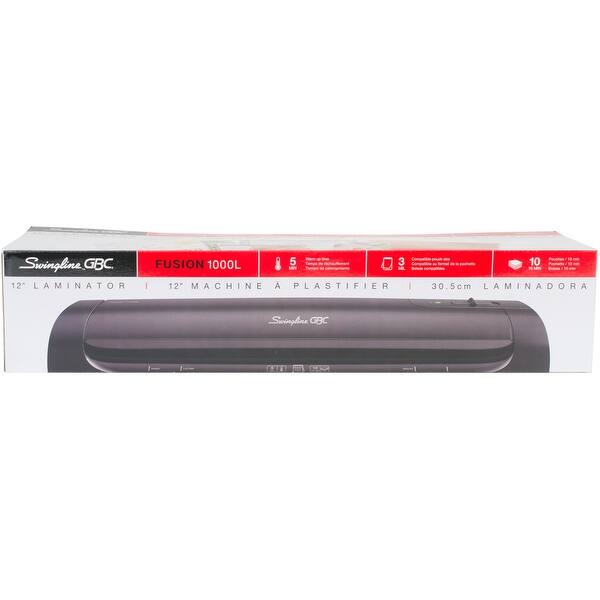 Shop Fusion 1000l 12 Laminator Black Overstock 17861334