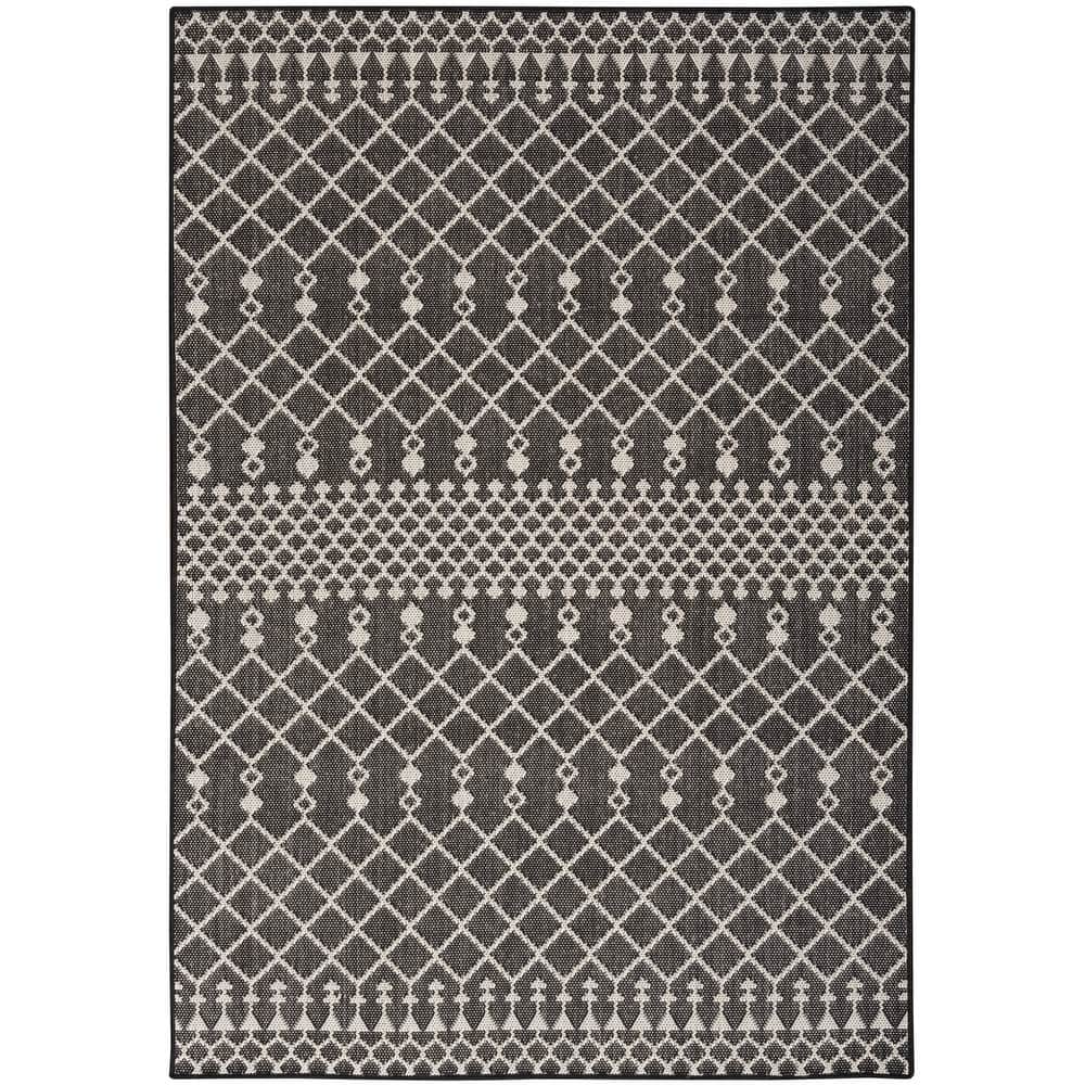 Nourison Selerno Indoor/Outdoor Moroccan Area Rug.