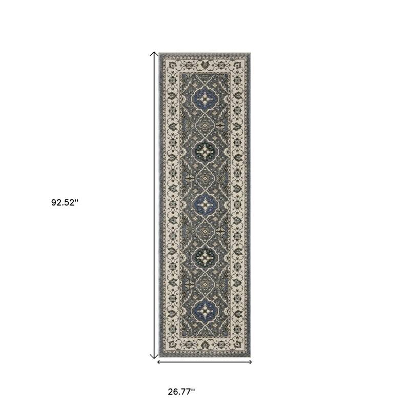 HomeRootsOriental Traditional Runner Area Rug