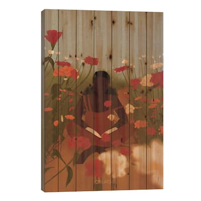 Dwelling Place 'Cool' Print On Wood by Taku Creates - Multi-Color