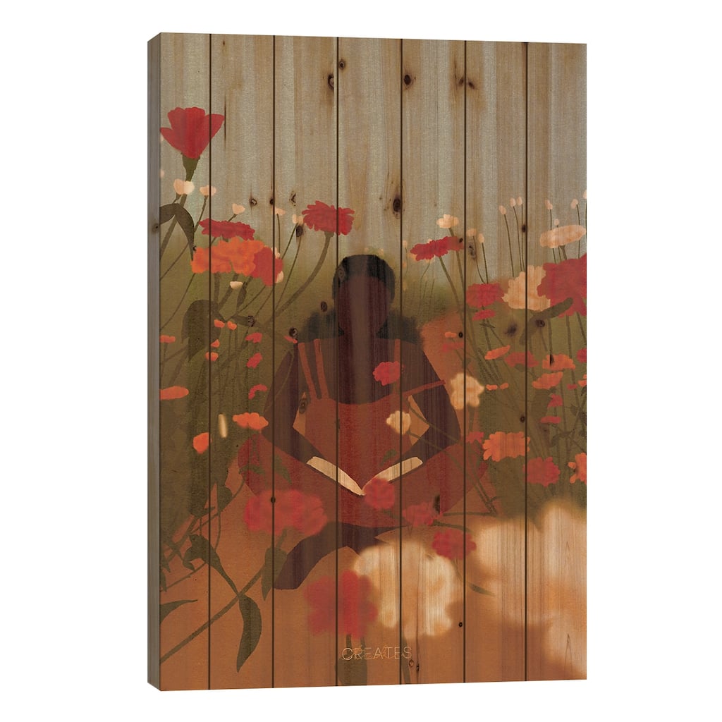 Dwelling Place 'Cool' Print On Wood by Taku Creates - Multi-Color