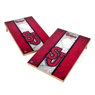 Vintage St. Johns University Red Storm Regulation 2x4 Cornhole Set