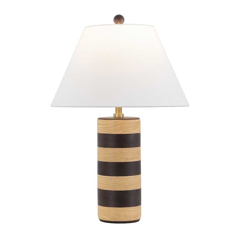 SAFAVIEH Shea 25-inch Resin Table Lamp (LED Bulb Included) - 16"W x 16"D x 24"H