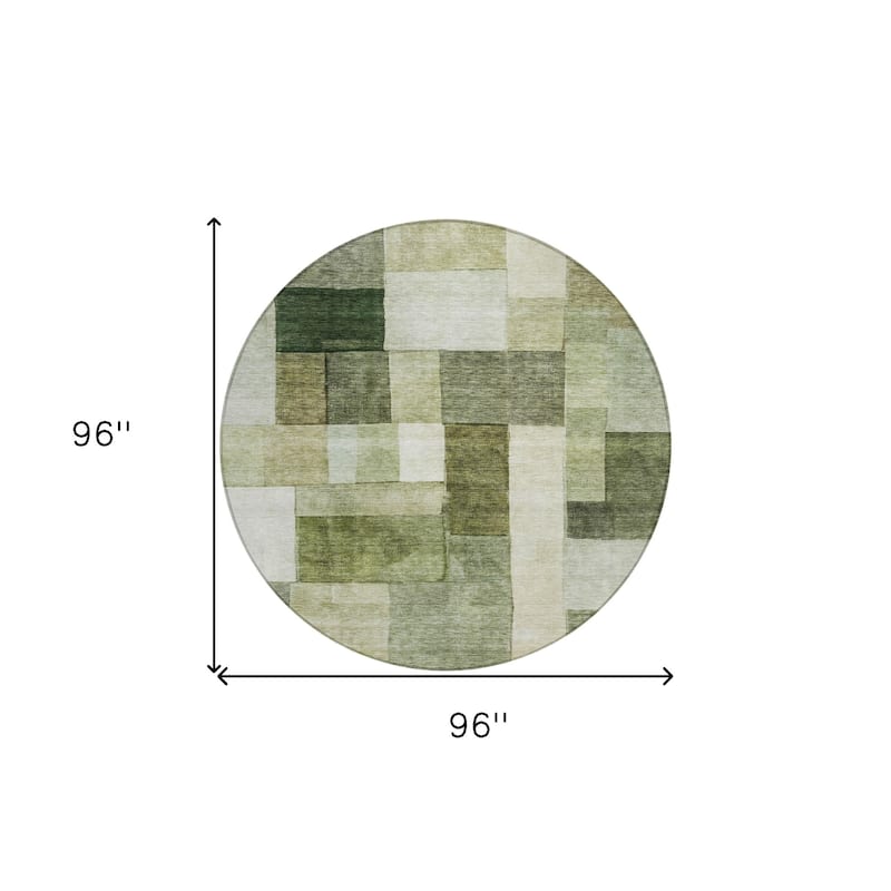 HomeRoots Geometric Transitional Rectangle Outdoor Rug