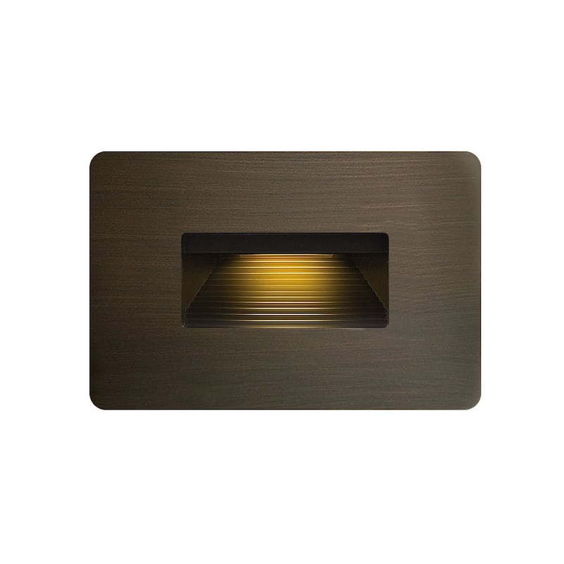 Hinkley Lighting Luna 3" Tall 120v 4w LED ADA Rectangle 2700K Indoor / - Matte Bronze
