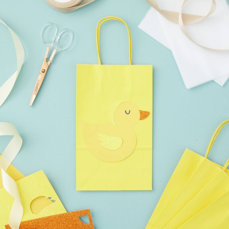 Blue Panda 25 Pack Small Gift Bags with Handles for Presents, Paper Bag