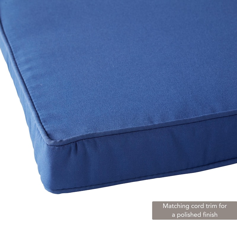 Greendale Home Fashions 18" Square Outdoor Chair Pad (Set of 2)