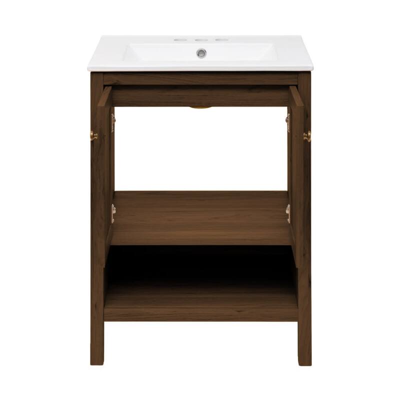 Swiss Madison SM-BV0601-3C Chateau 24" Free Standing Single Basin