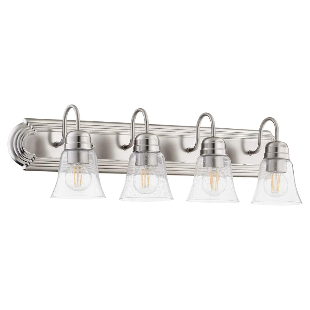 Quorum International 4 Light 30" Wide Bathroom Vanity Light