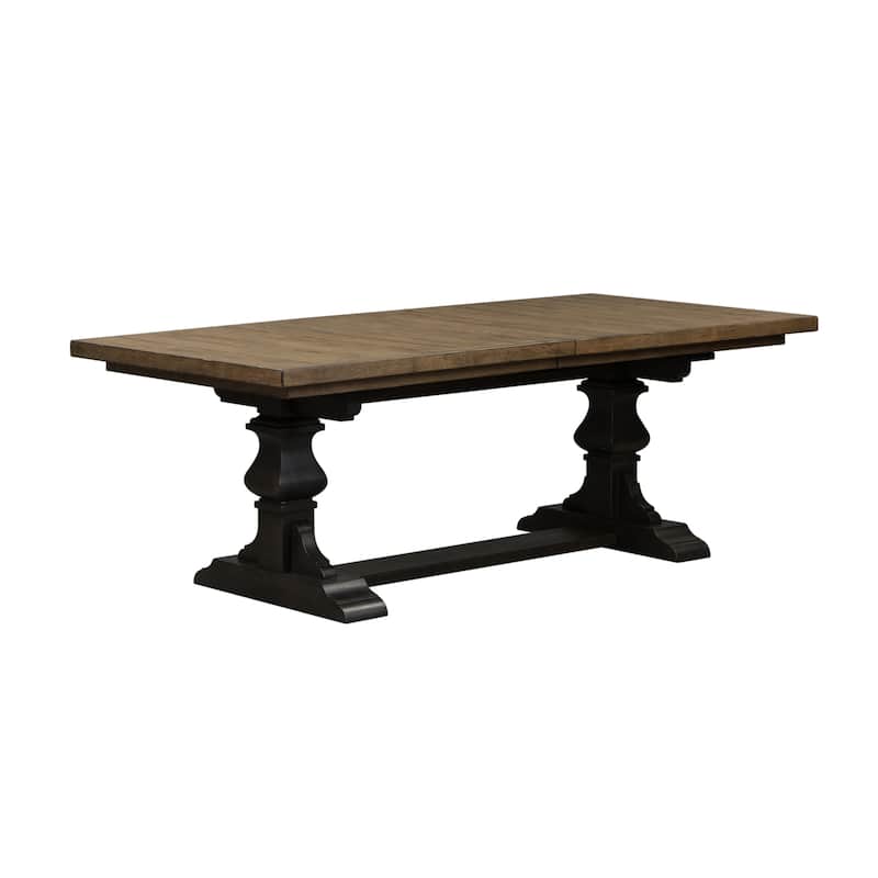 Harvest Home Chalkboard Trestle Table
