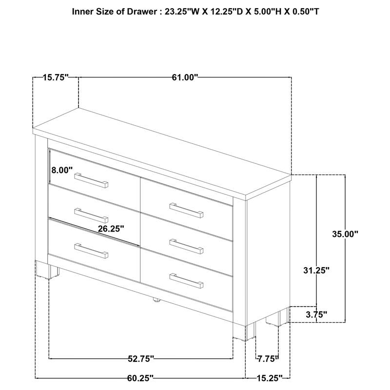 Oakglen Bedroom Set Weathered Oak