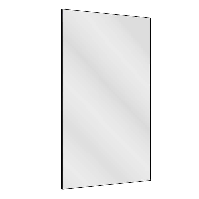 60"x36"Oversized Modern Rectangle Bathroom Mirror with Frame Vertical or Horizontal Wall Mounted mirror with Aluminum Frame
