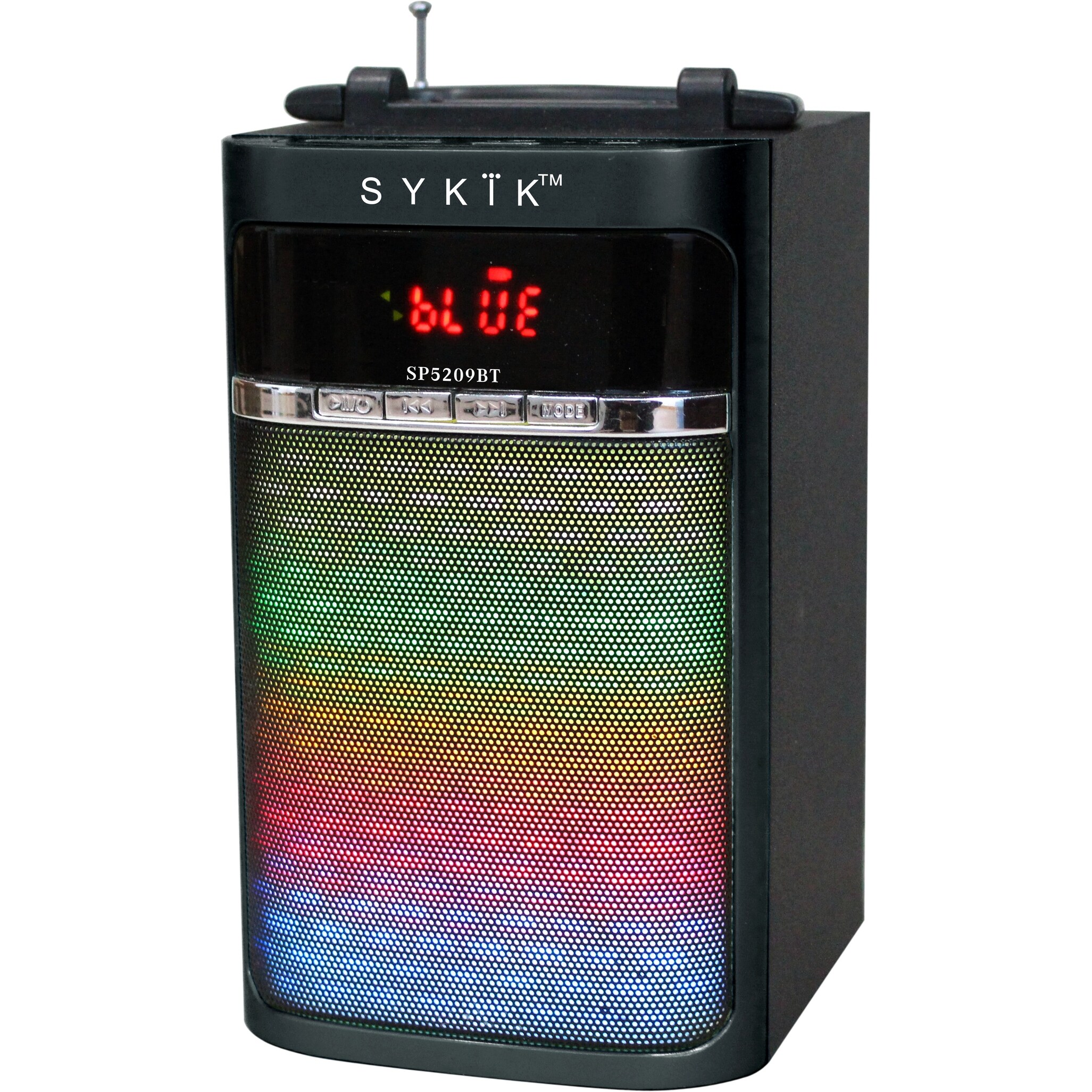 portable speaker with light show