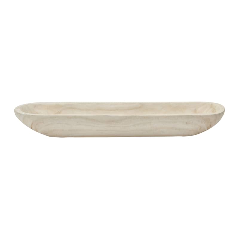 Decorative Paulownia Wood Tray On Sale Bed Bath & Beyond 36952268