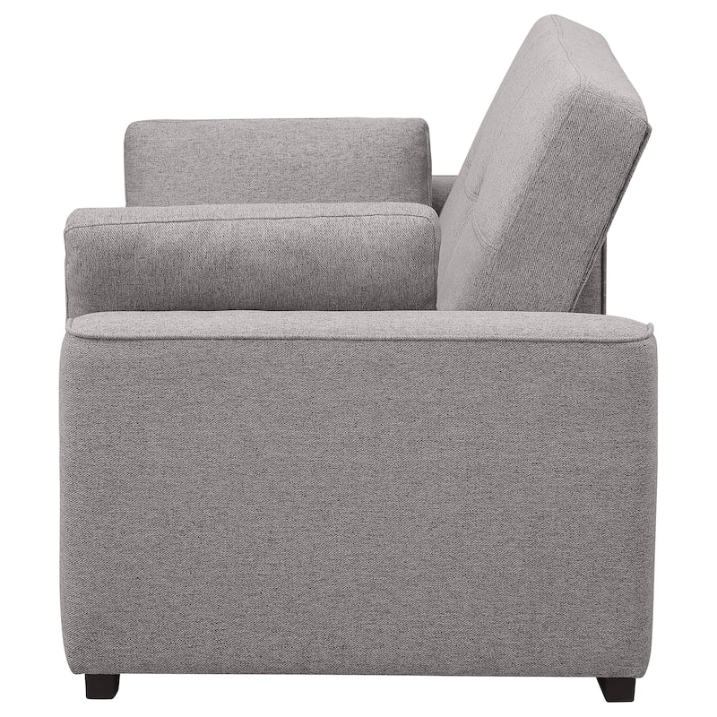 Edith Upholstered Convertible Sleeper Sofa Bed