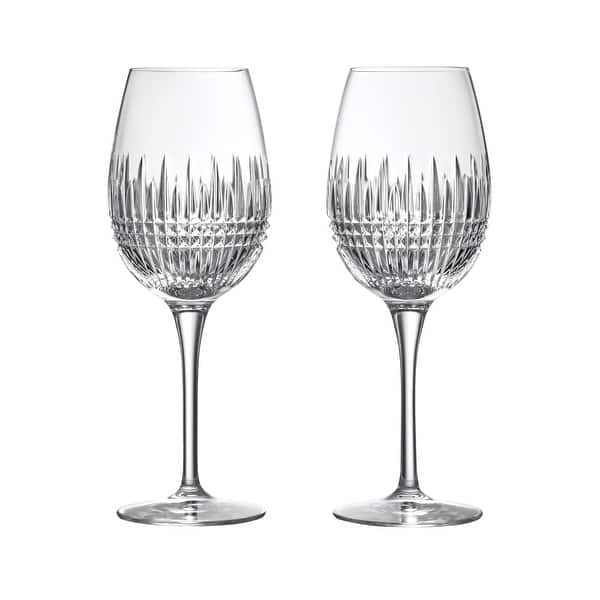 slide 2 of 8, Waterford Lismore Diamond Essence Goblet 22floz, Set of 2