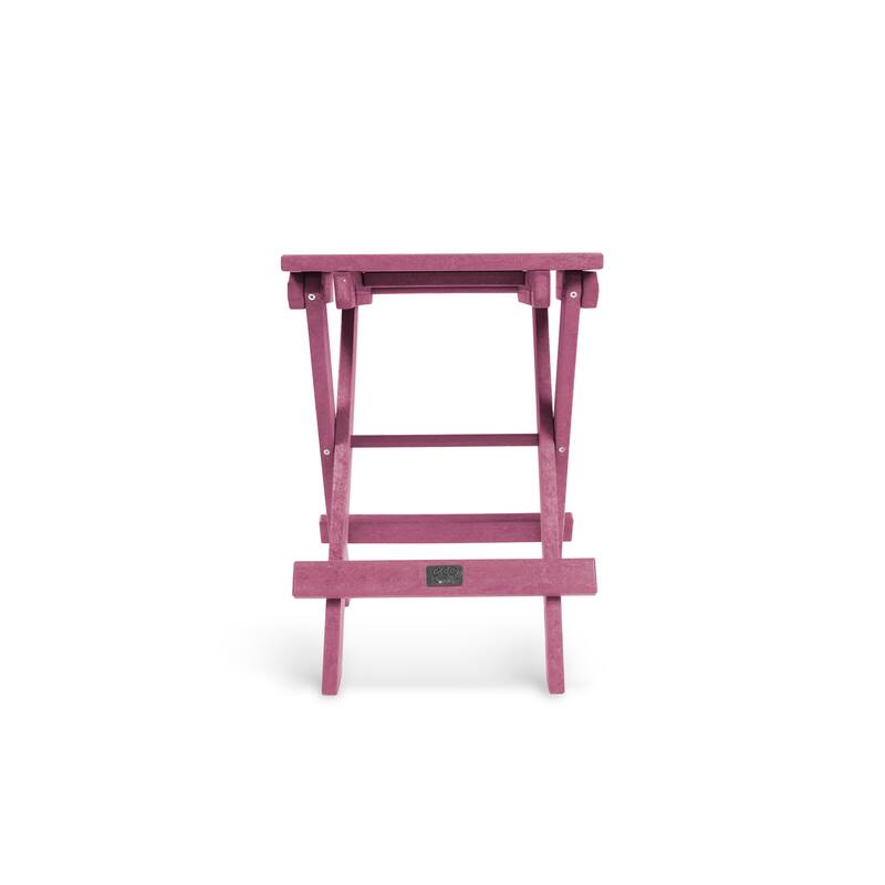 San Juan Fully Assembled All-Weather Recycled HDPE Outdoor Folding Bistro table