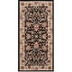 preview thumbnail 83 of 81, SAFAVIEH Handmade Easy Care Deidra Oriental Rug 3' x 6' Runner - Black/Ivory - Runner