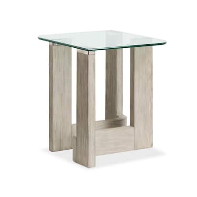 Magnussen Home Bartlett Smokey Pine Rectangular End Table - 22''W x 26''D x 24''H