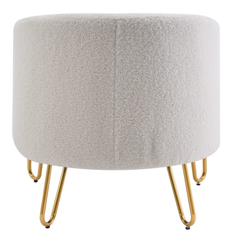 Modern Lite Luxury Gold Legged Accent Chair Versatile Pick for Living Room Bedroom​