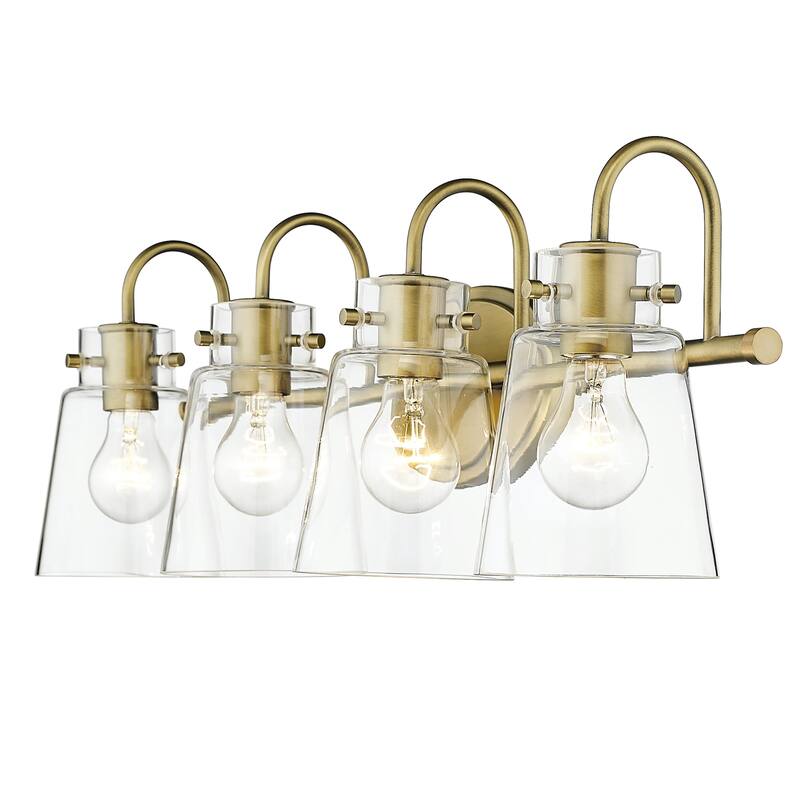 Bristow Bath/ Vanity Fixture w/ Clear Glass