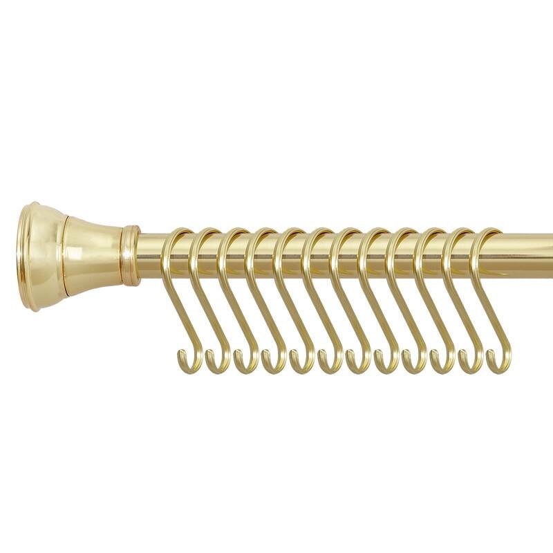 Utopia Alley Rustproof Zinc Shower Curtain Hooks Rings, Set of 12
