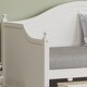 preview thumbnail 5 of 6, White Wooden Twin Size Sofa Bed Daybed with 2 Storage Drawer