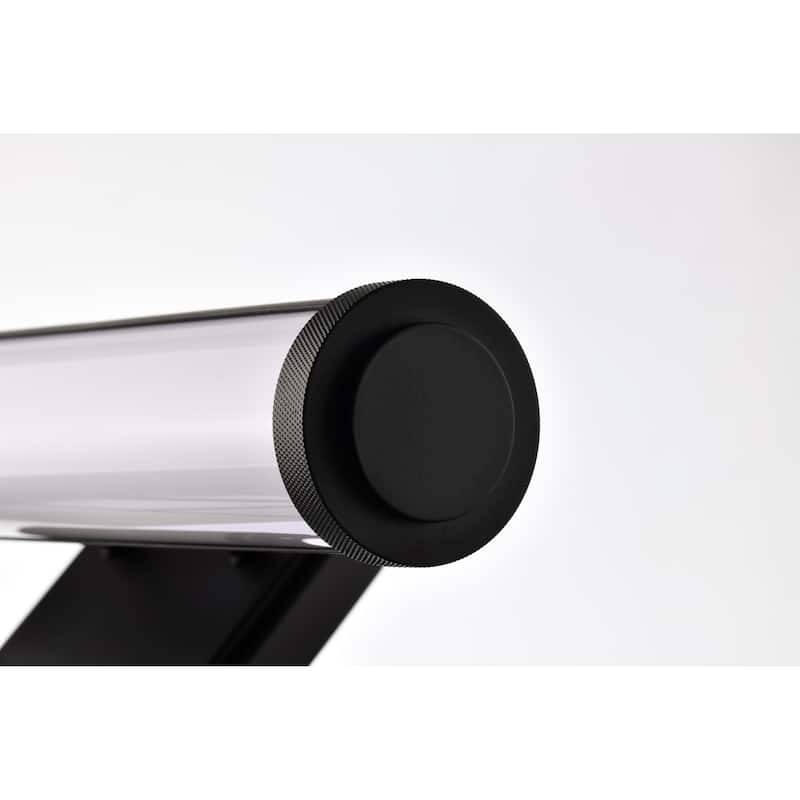 Cora 24 Inch LED Vanity 3 CCT Selectable Black Finish Acrylic Lens