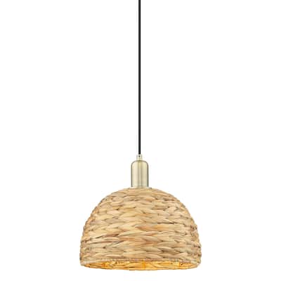Innovations Lighting 716-1P-14-12 Natural Ballston Dome Pendant