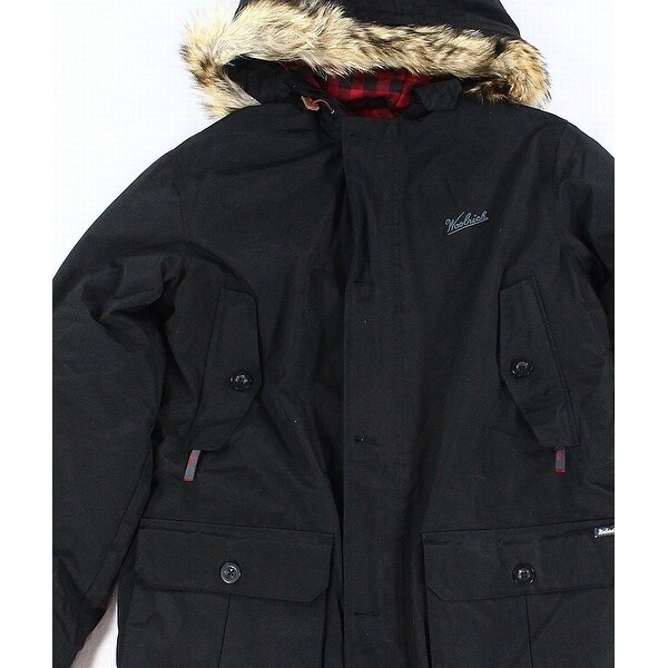 woolrich fur lined parka