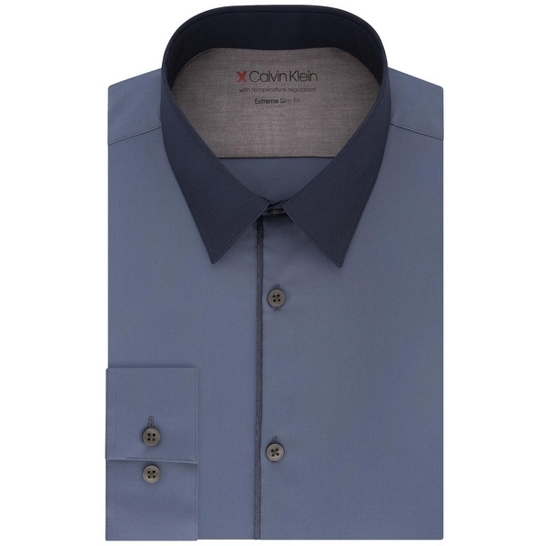 calvin klein extra slim fit dress shirt