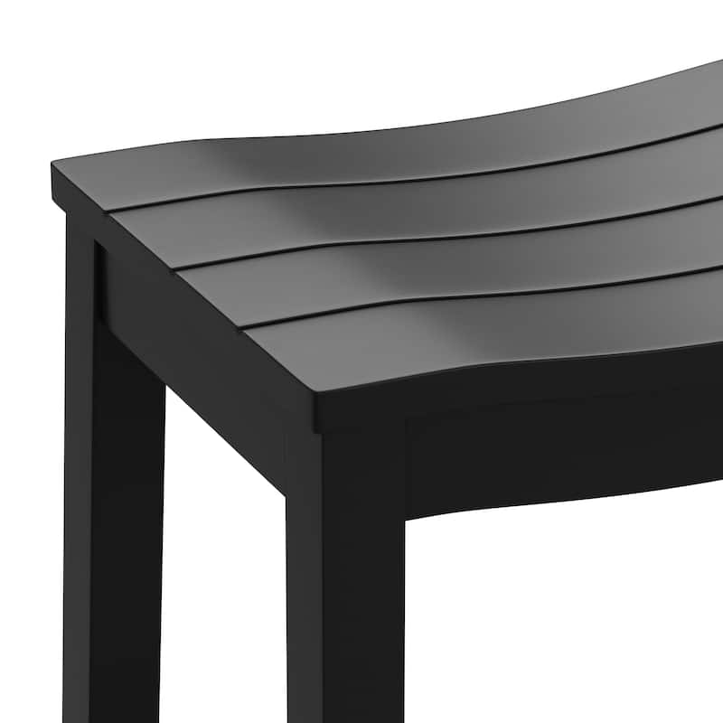 Hillsdale Furniture Fiddler Wood Backless Stool