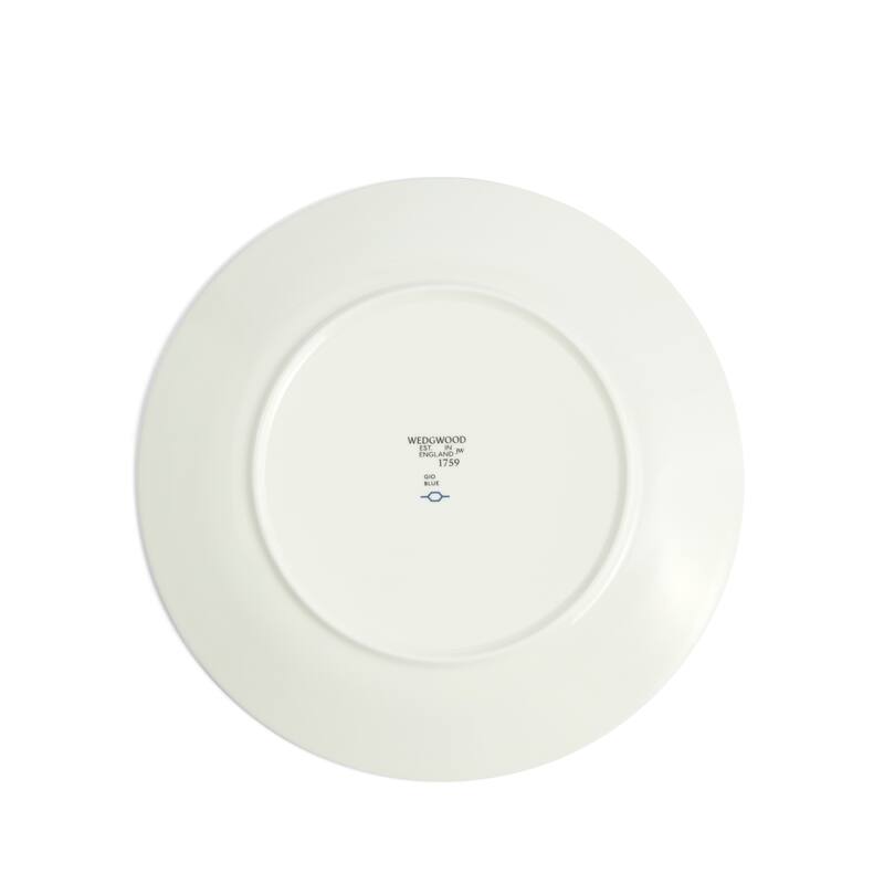 Wedgwood Gio Blue Plate 9.3in, Blue Line