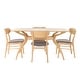 preview thumbnail 70 of 77, Fausett Mid-Century Modern 5 Piece Dining Set by Christopher Knight Home