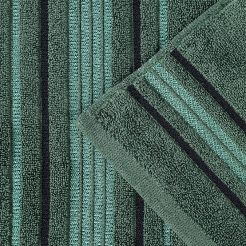 Superior Sadie Zero Twist Cotton 6 Piece Solid Towel Set