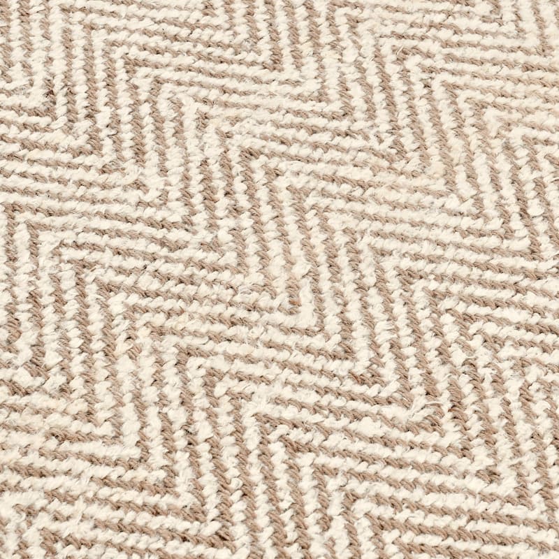 Villa by Classic Home Herringbone Handwoven Wool Blend Rug
