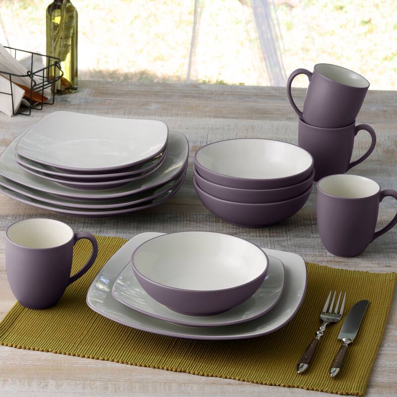 Noritake Colorwave 16-Piece Square Set, Service For 4