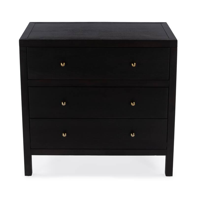 Nora 3-Drawer Wood Dresser