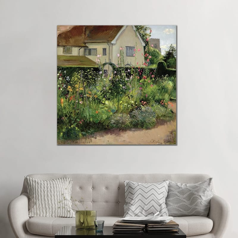 iCanvas "Corner Of The Herb Garden" by Timothy Easton Canvas Print