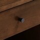 preview thumbnail 6 of 9, Frey 1-Drawer Brown Finish Wood Nightstand by iNSPIRE Q Modern