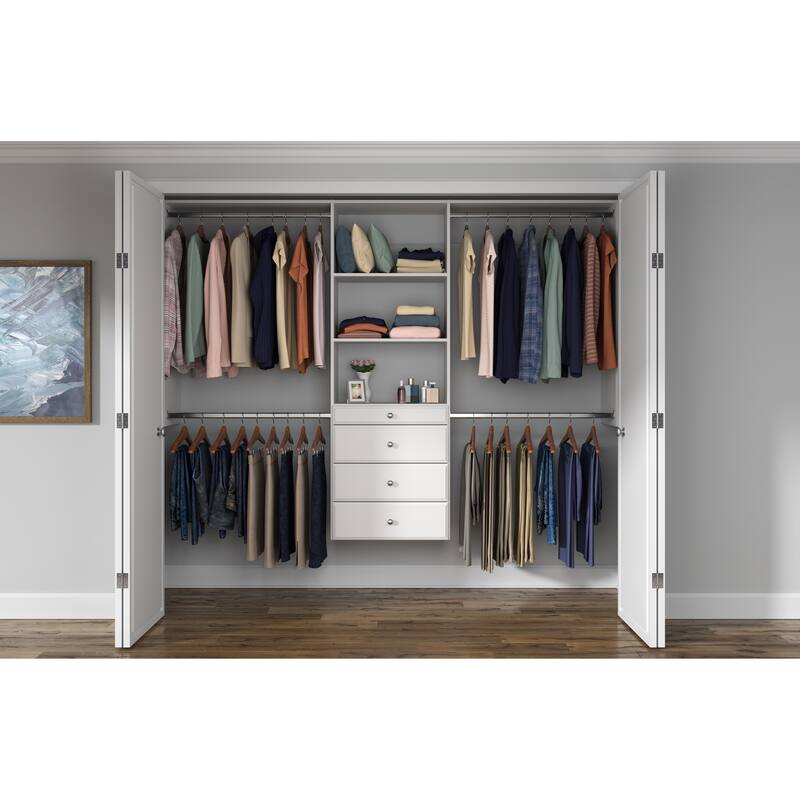 Easy Track Deluxe Closet Kit