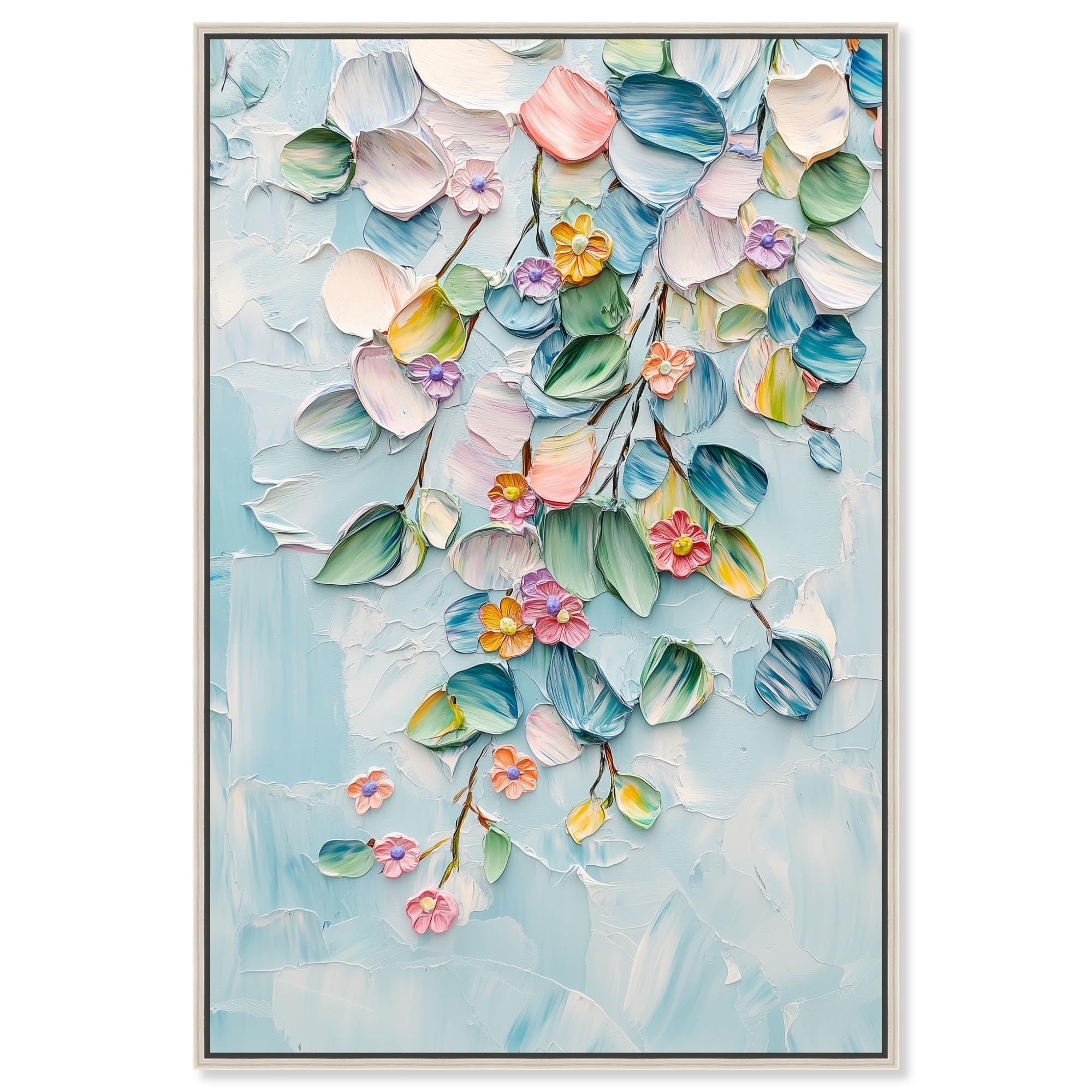 Textured Tendrils II Canvas by Art Remedy