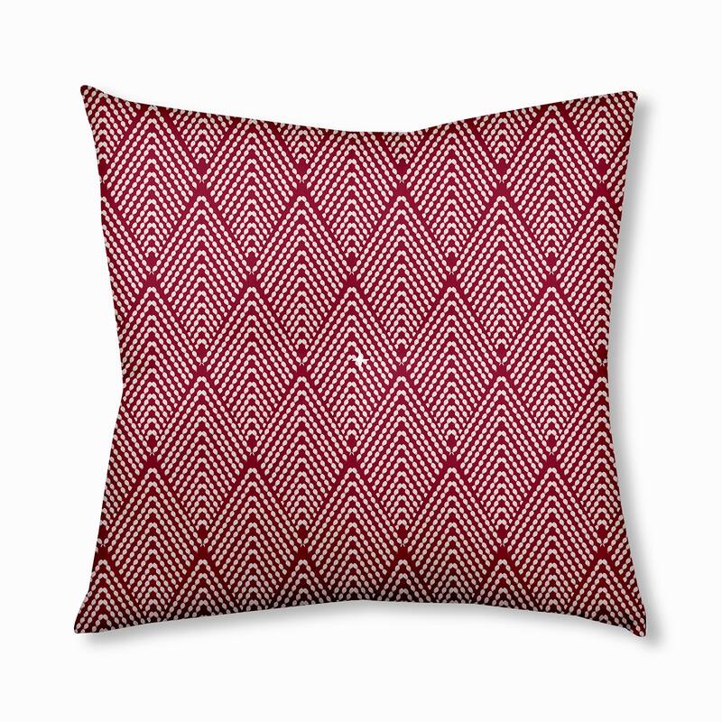 Lifeflor Design Tufted Floor Pillow - 30" x 30" - Red