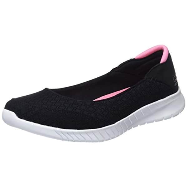 Shop Skechers Women S 23628 Trainers Black Black Pink 5 5 Uk 38 5 Eu Overstock 25661773