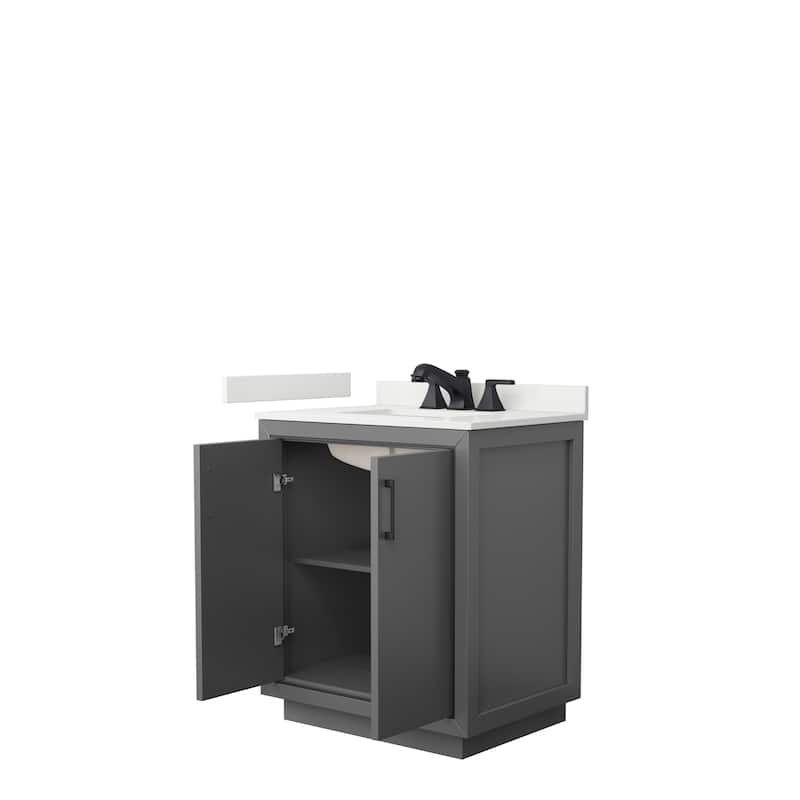 Icon 30-inch Single Vanity, Quartz Top