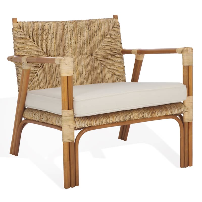 SAFAVIEH Couture Elexa Banana Weaving Accent Chair - 30"W x 30"D x 32"H
