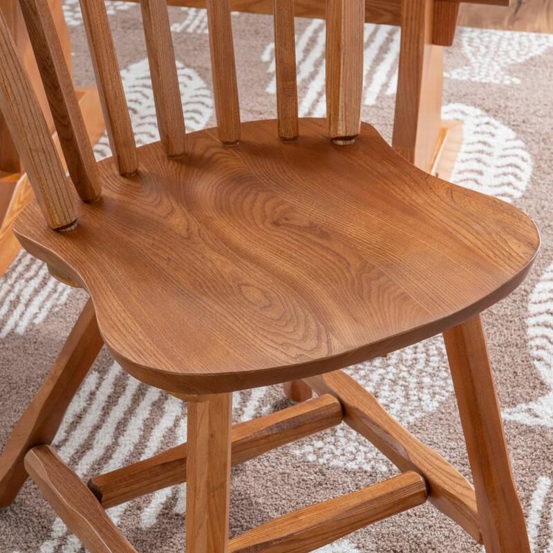 Linon Betsy Natural Solid Wood Side Dining Chair (Set of 2)